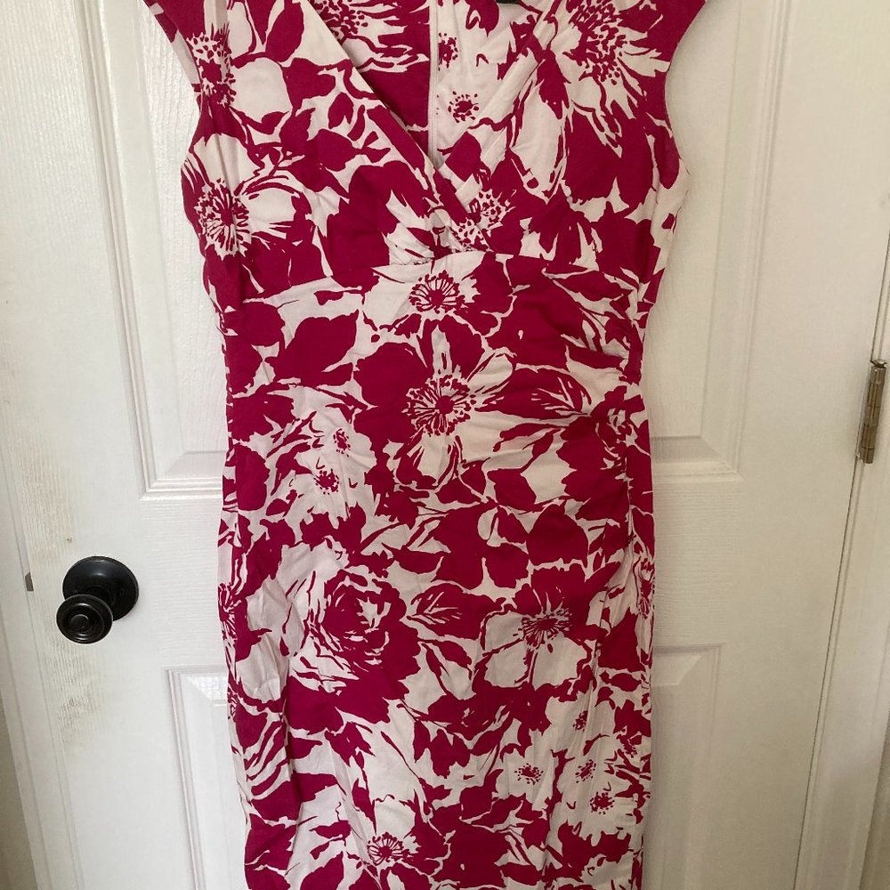 Ralph Lauren Hibiscus Dress  - 8
